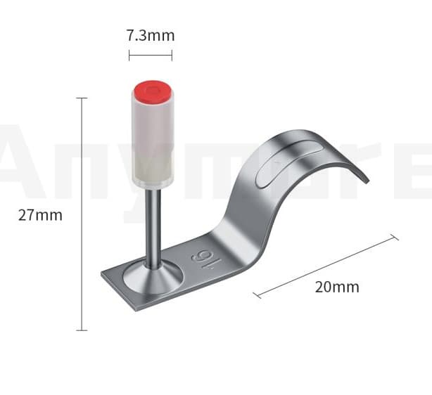 პნევმო ლურსმანი სამაგრით 20მმ 100ცალი