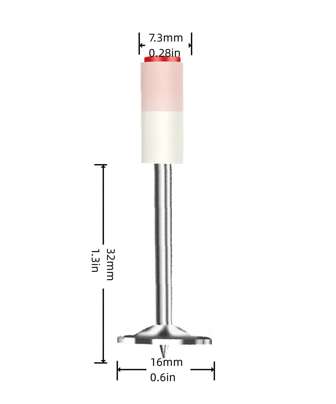 პნევმო ლუსმანი 42მმ 100ც