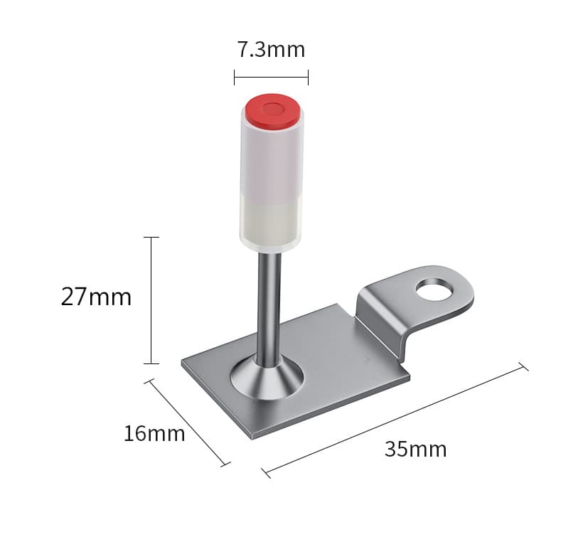 პნევმო ლუსმანი კაბელის სამაგრით 100ც